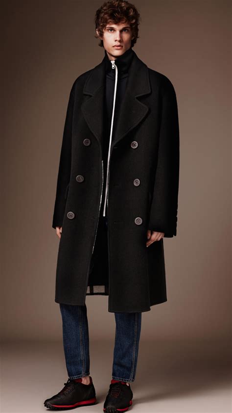 men's Burberry overcoat